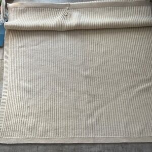 Field Gear‎ Lambswool Blanket Throw 46"x60" Beige